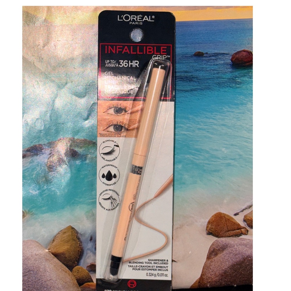 L'Oreal Infallible Grip 36HR Gel Mechanical Liner 270 Bright Nude Waterproof